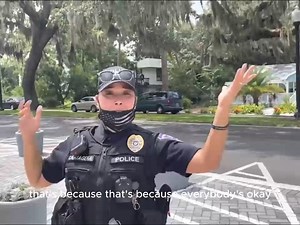 10K views · 259 reactions | Cop goes cra.zy over man refusing to wear a face mask. | Cop Watch 2022 | Facebook
