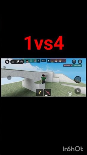 1vs4 #roblox #duelos #mvsd #robloxpvp #1vs4 #shortsyoutube#shortsfeed #viral
