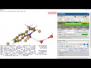 Structure solution of a crystal structure containing solvent