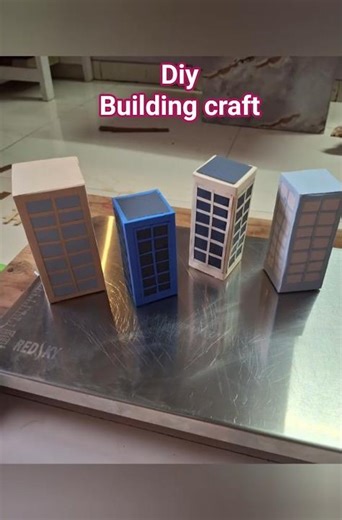 Diy Building craft from craft sheets #diy #short