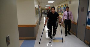 Patients and researchers hoping "ReWalk" device gets FDA approval for home use