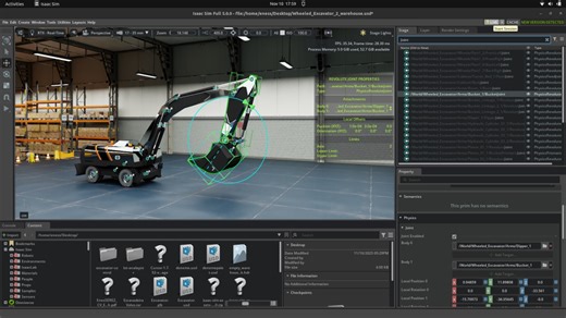 AMR Excavator Project: Kinematic & Manual Control with ROS2   Isaac Sim | Enes Serez posted on the topic | LinkedIn