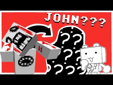 Drawing An Old Minecraft Horror Mod… (Who remembers JOHN MINECRAFT?)