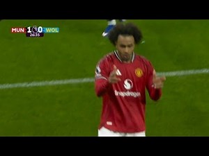 Joshua Zirkzee Goal | Manchester Utd vs Wolves 1-1 | Highlights & Goals | Premier League 25/26