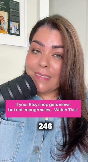 If Your Etsy Shop Gets Views But Not Enough Sales… Watch This!