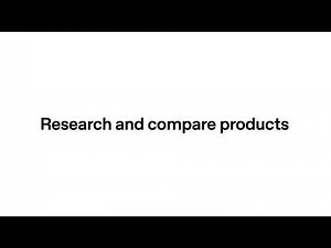Research and compare products with ChatGPT