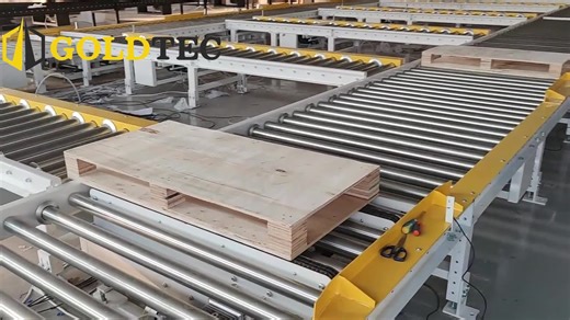 Factory Transfer Roller Conveyor Pallet Conveyor