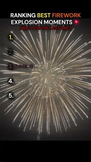 Ranking The Best Firework Explosion Moments