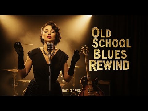 Old School Blues Rewind 🎙️ Vintage Classics from the Golden Era | Radio 1988