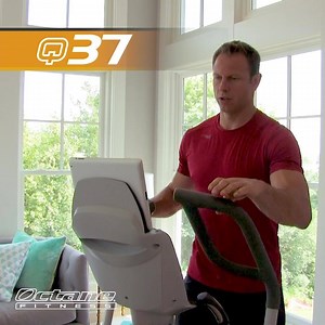 Designed to help you commit to and maintain a healthier lifestyle, the Q37 elliptical is built to help you achieve your fitness goals! | Octane Fitness