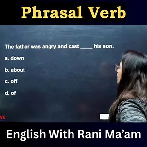 Phrasal verb #phrasalverbs | English With RANI MAM