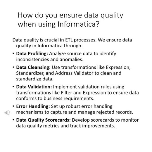 Informatica Developer FundamentalsTop12 Shorts6