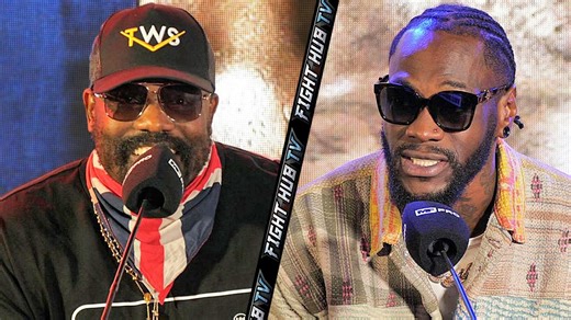Deontay Wilder and Derek Chisora face-off at explosive press conference