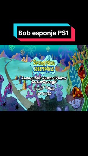 Bob Esponja PS1 Game Adventure in Bikini Bottom