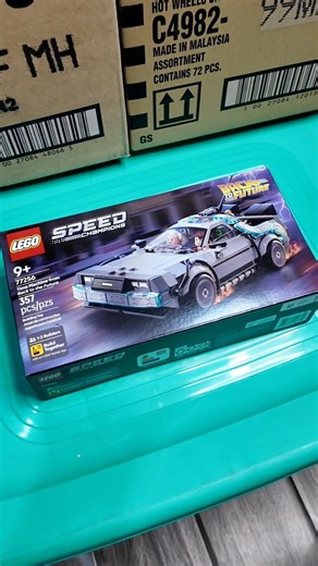 Consegui el nuevo Delorean Time Machine Speed Champions de LEGO #coleccionista #LEGO #backtothefuture #unboxing | Marvingummies