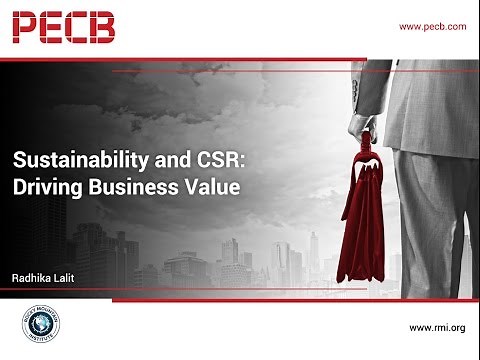 Sustainability and Corporate Social Responsibility: Driving Business Value