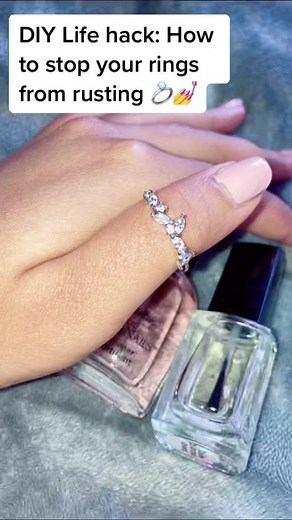Prevent Rusting: DIY Nail Polish Life Hack for Rings & Jewelry