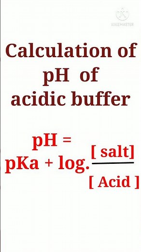 Henderson - Hasselbalch equation | Acidic and Basic buffer solution | PH calculation #chemistry