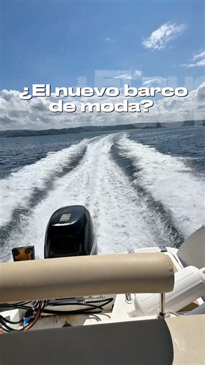 ¿Conocías el nuevo barco de moda? 🚤