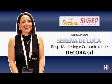 SIGEP 2026 - Interview with Serena De Luca, Marketing Manager at DECORA srl