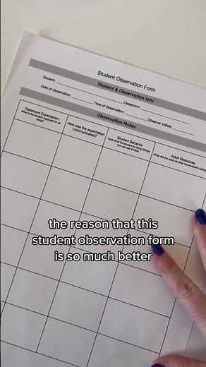 Tips for Student Observations