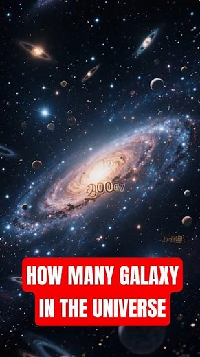 How many galaxy in the universe #galaxy #universe #astronomy
