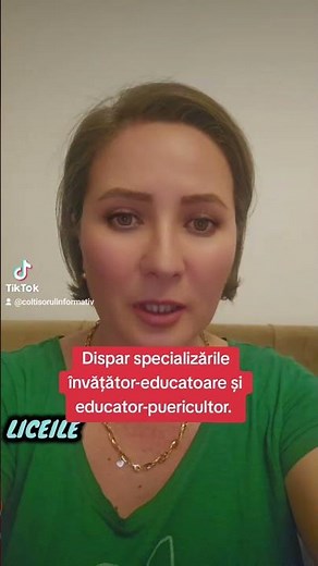 Dispar specializările învățător-educatoare și educator-puericultor.