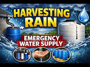 Harvesting Rain: How to Build an Emergency Water Supply System