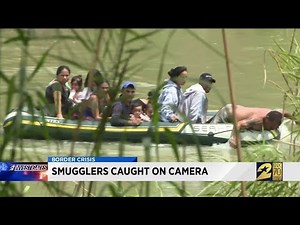 Smugglers caught on camera