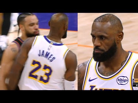 Dillon Brooks ejected for getting in LeBron James face after clutch 3 😳
