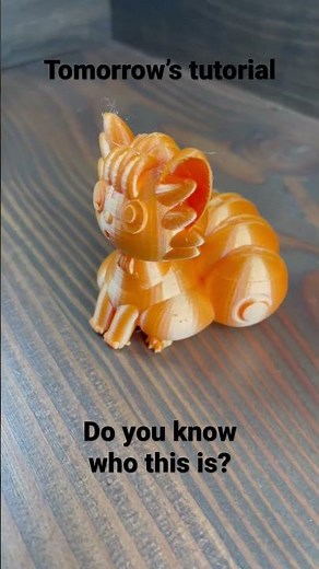 Pokemon tinkercad 3d design tutorial #3dprinting #tinkercad #pokemon