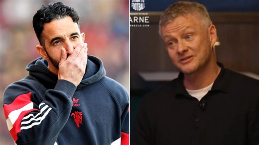 Solskjaer breaks down Amorim's Man Utd tactics as he's linked with job