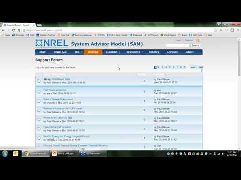 Introducción a SAM (Modelo para Asesoría de Sistemas)