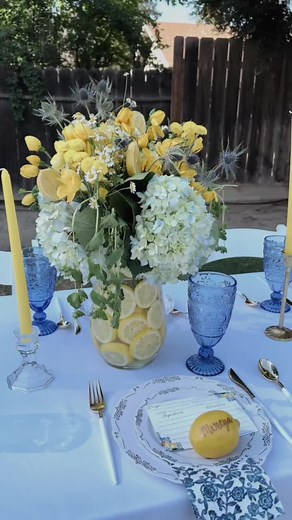 Boho Positano Themed Bridal Shower Ideas