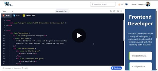 #dailycodechallenge #nxtwave #ccbp #html #css #frontenddevelopment #webdevelopment #learningjourney #codeeveryday #javascript #dom #dynamicwebapplications | DEEPIKA PAGADALA