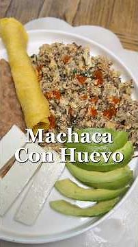Machaca Con Huevo #recipe #cooking #comidamexicana #asmrsounds #videoviral