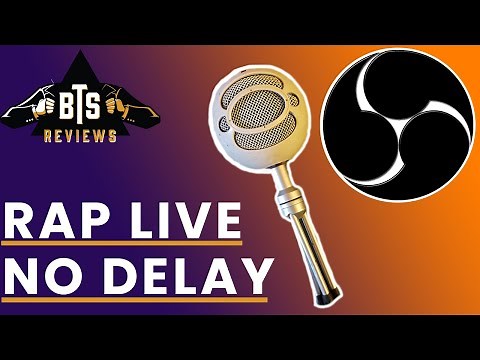How To Rap a Live Stream With No Latency Delays For FREE Voicemeeter + OBS