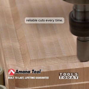 Work with confidence using Amana Tool’s carbide-tipped router bits, designed for precise, reliable cuts every time. | Toolstoday Router Bits and Saw Blades