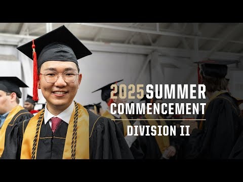 2025 Purdue Summer Commencement - Division II