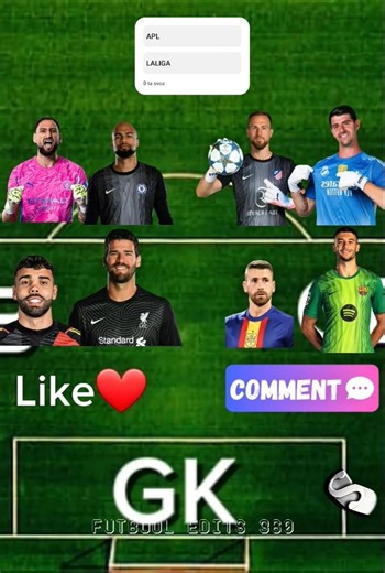 Donnarumma, Raya, Alison, Sanchez 🆚️ Courtois, García, Unai Simon, Oblak: APL vs Laliga