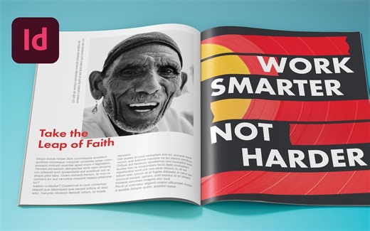 我只用两个工具就完成了这个布局！ | InDesign 布局第 9 集