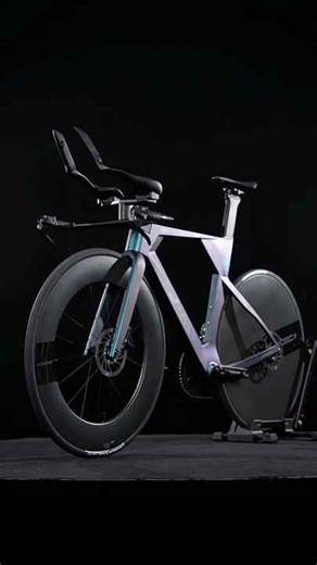 Vélo de Route de Contre-la-Montre JAVA TT-VEGA avec Roue Pleine en Carbone, Cadre en Carbone Intégré Aérodynamique UCI, Frein à Disque 700C
