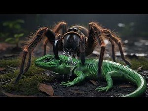 Lethal Tiger Spider vs. The Untamed Predators: Forest Battleground