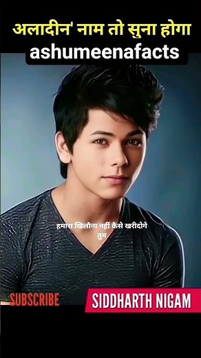 SIDDARTH NIGAM Journey 2000 to present time #siddharthnigam #trending #viral #video #trend #Aladdin.