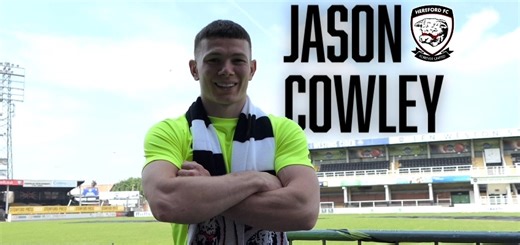 7.3K views · 240 reactions | Welcome to Hereford, Jason!  Forward, Jason Cowley joins the Bulls from Stourbridge FC. Click the link below for more information.  https://www.herefordfc.co.uk/news-cowley-joins-the-bulls/ #COYW | #StrengthInNumbers | Hereford FC | Facebook