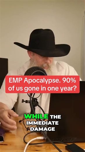 1K views · 720 reactions | EMP Apocalypse. 90% of us gone in one year? That number came from congressional testimony where an EMP Commission member said he believed that estimate was in the right range, not from the official 2004/2008 reports. Still, an EMP could cripple the grid, food, and water systems overnight. How close are we to losing it all? #EMPThreat #GridCollapse #SurvivalScenario #Preparedness #Doomsday | The Survival Summit | Facebook