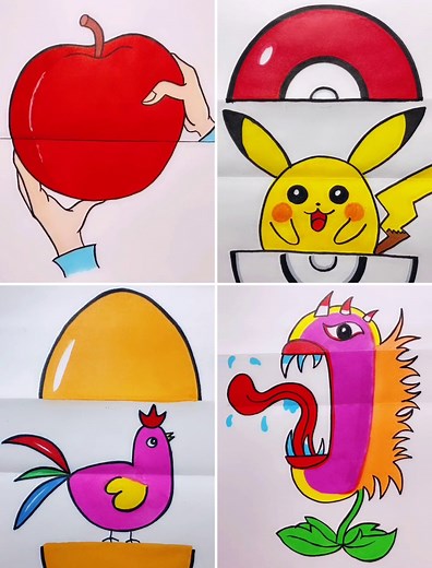 Incredibly Easy Drawing Ideas for Kids | Simple Drawings