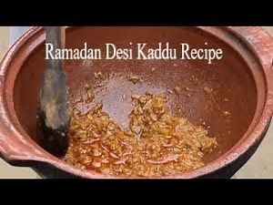 Desi Kaddu Ki Sabzi Recipe | Simple and easy By Saira Khan || Ramadan Pumkin Recipe