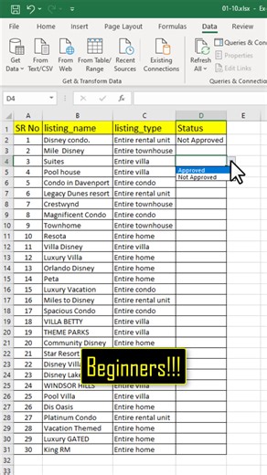 Want to create dropdown list blazing fast? Here is how to do it. Select the range where you need your dropdown list. Now press ALT A V V. Now from the validation criteria dropdown select list. Now in the box write the list you want as your dropdown value separated by comma. Press Enter and Done. #dropdownlist #DataValidation #exceltutorial #excelhacks #ProductivityHack | Excel 10 Tutorial