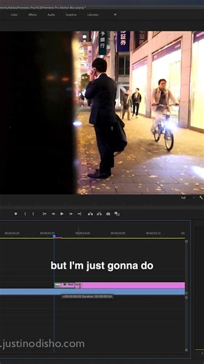 12K views · 74 reactions | how to create an eye blink transition in adobe premiere pro | Justin Odisho | Facebook